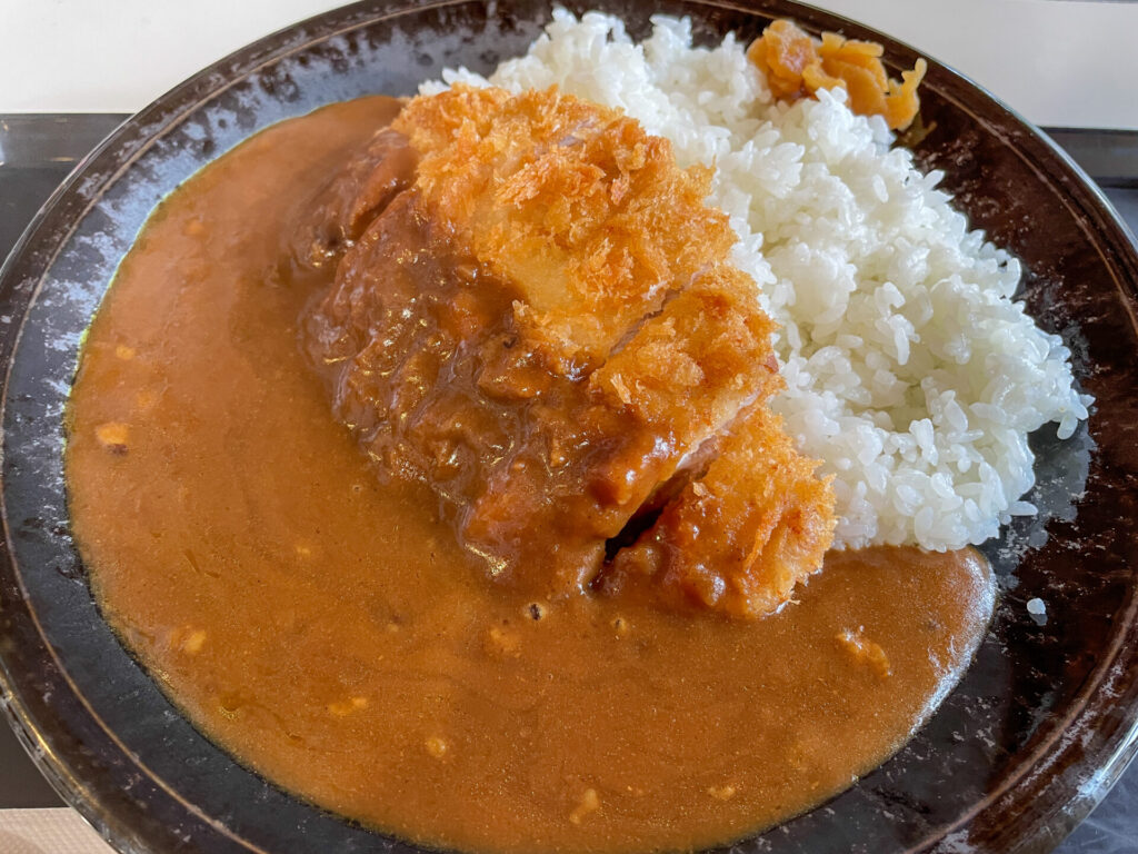 川下公園カツカレー