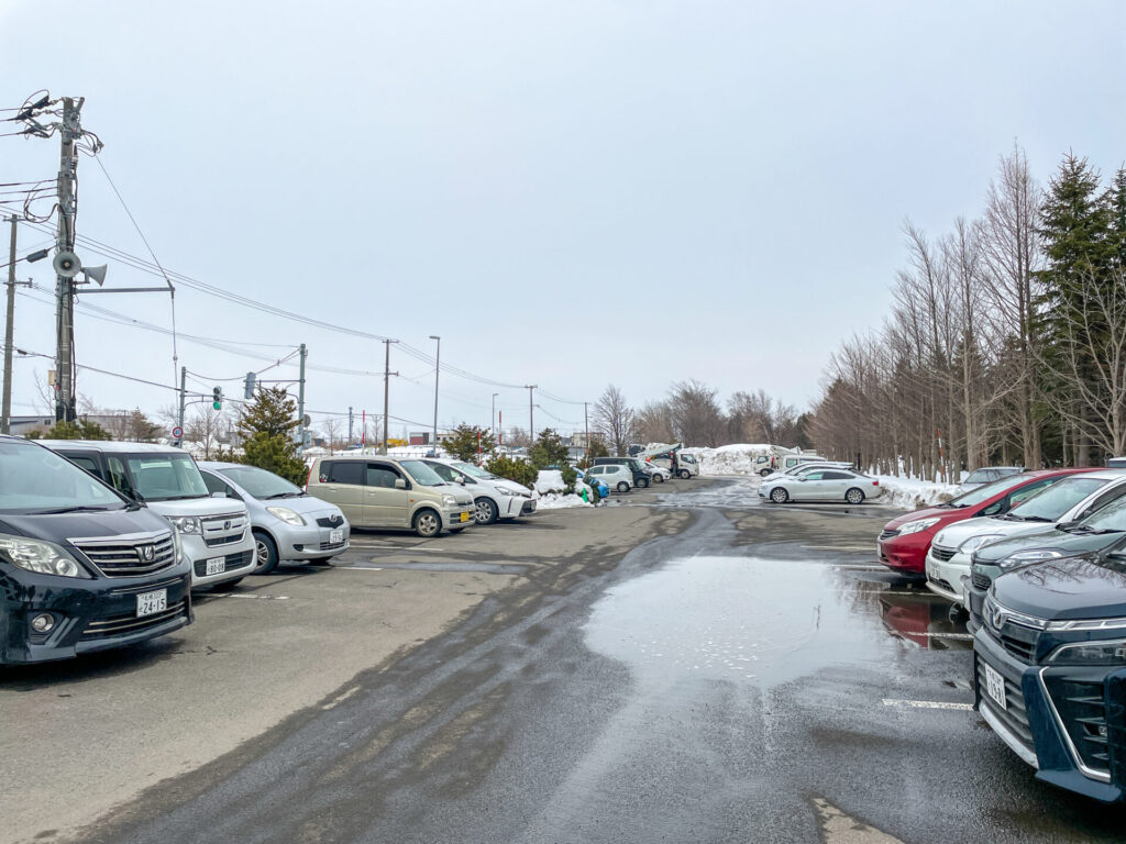 川下公園冬駐車場２